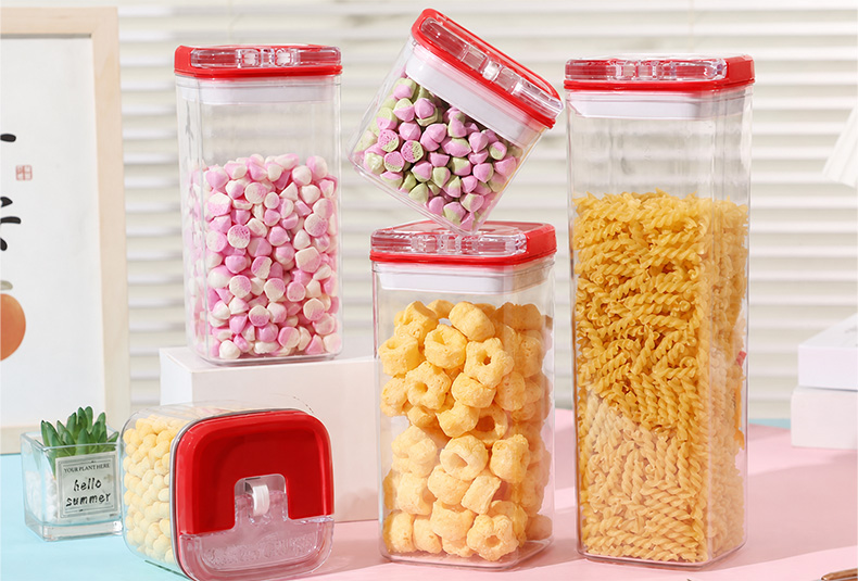 BPA free food storage canisters included