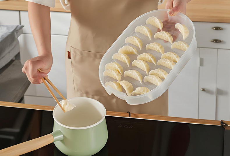 WISHOME Timing Fresh-Keeping Dumpling Box Main Product Image