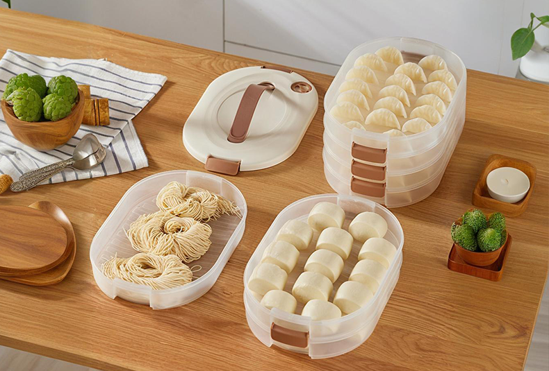 WISHOME Timing Fresh-Keeping Dumpling Box Main Product Image