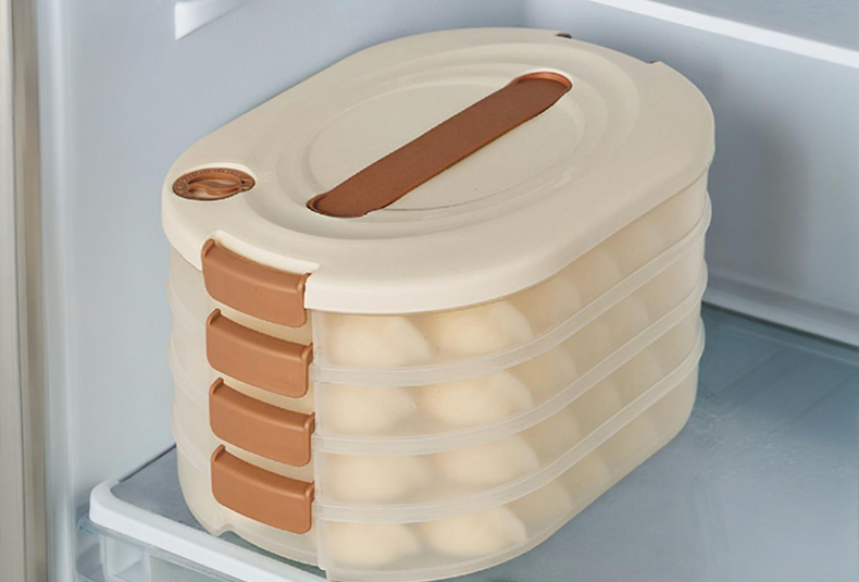 WISHOME Timing Fresh-Keeping Dumpling Box Main Product Image