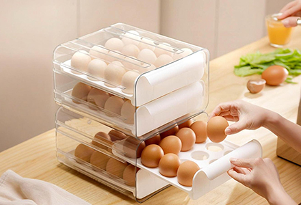 WISHOME Drawer-Type Egg Storage Box Main Product Image