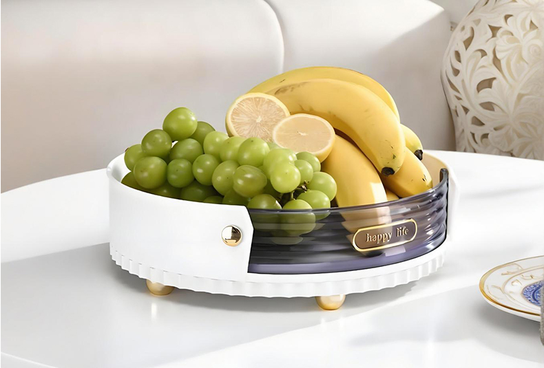 WISHOME 360-Degree Rotating Storage Tray Main Product Image