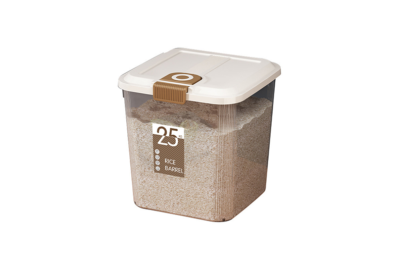 WISHOME Transparent Visible Rice Storage Container Main Product Image