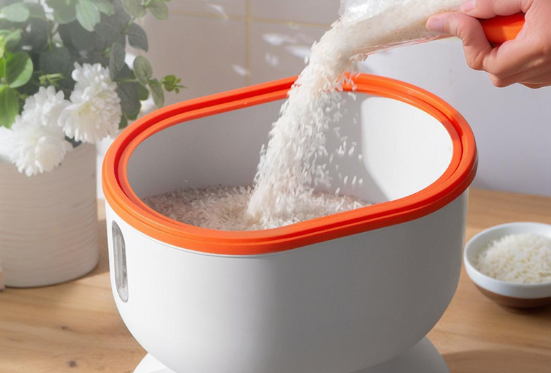 WISHOME Press-Type Rice Dispenser Main Product Image