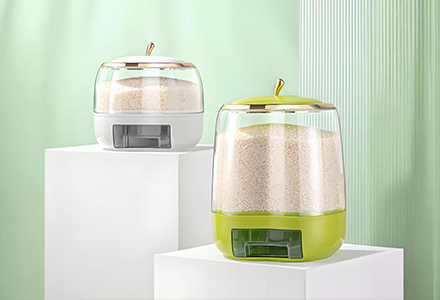 WISHOME Green Apple Rice Container Main Product Image