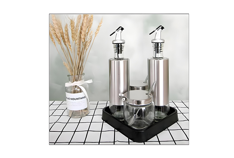 WISHOME Oil Bottle & Condiment Set of Four Main Product Image