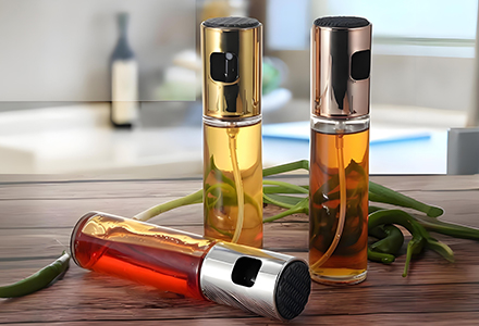 WISHOME Electroplated Olive Oil Sprayer Main Product Image