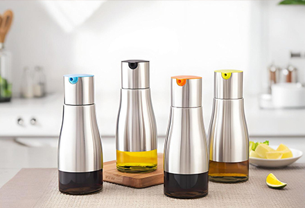 WISHOME Stainless Steel Oil Dispenser Main Product Image