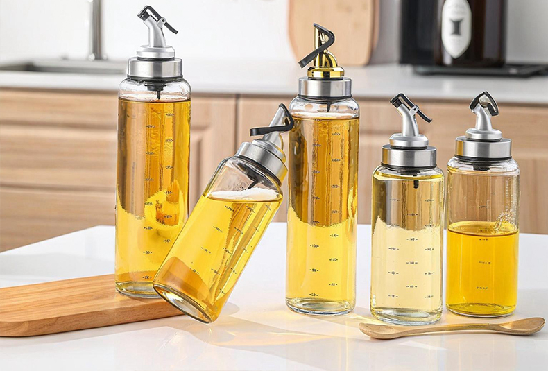 WISHOME Multifunctional Glass Oil Bottle Main Product Image
