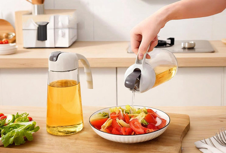 WISHOME Large-Capacity Auto-Open Oil Dispenser Main Product Image