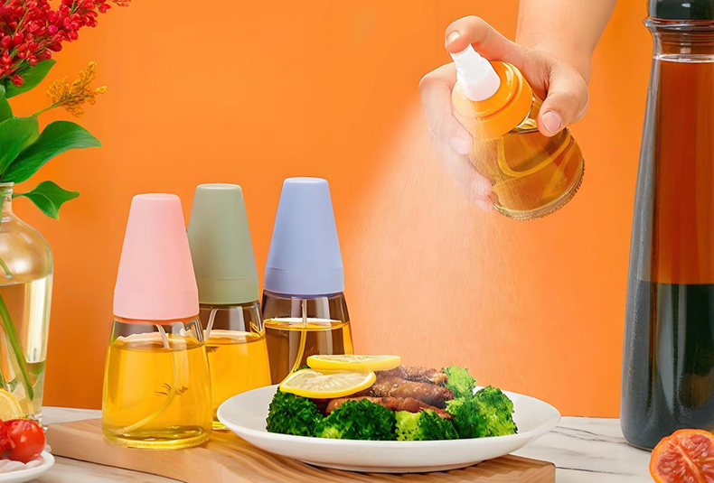 WISHOME Food-Grade Fine Mist Kitchen Oil Sprayer Main Product Image