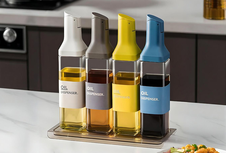 WISHOME Automatic Open-Close 450ML Oil Bottle Main Product Image