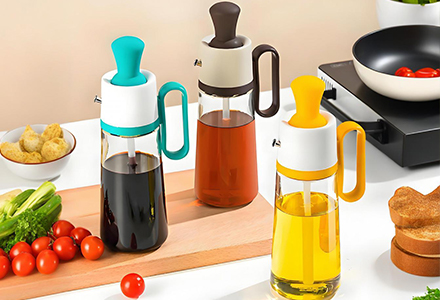 WISHOME Integrated Scrub & Pour Oil Kettle Main Product Image