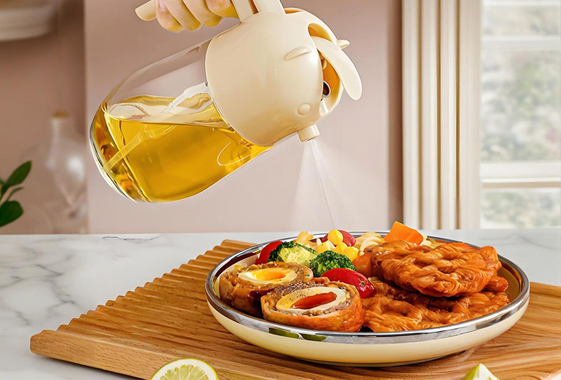 WISHOME Atomizing Oil Spray Bottle 