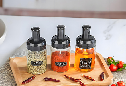 WISHOME All-In-One Kitchen Seasoning Container 