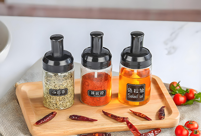 WISHOME All-In-One Kitchen Seasoning Container 