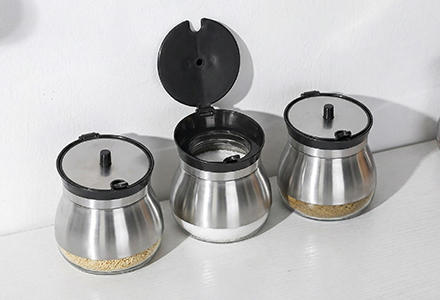 WISHOME Multifunctional Kitchen Seasoning Jar