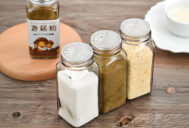 WISHOME Glass Seasoning Jar