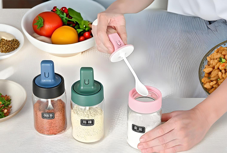 WISHOME Expandable Condiment Bottle 