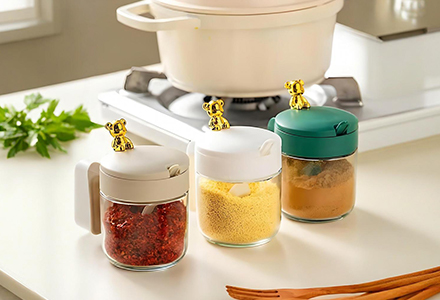 WISHOME Bear Multi-Functional Condiment Bottle 