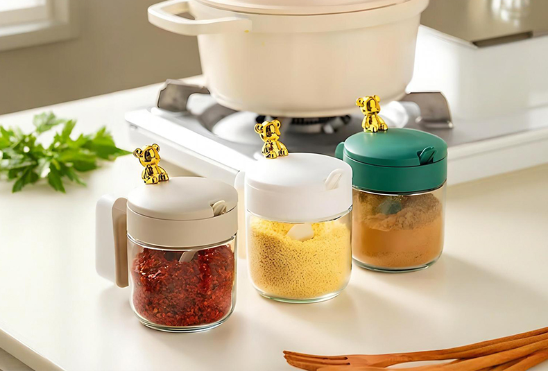 WISHOME Bear Multi-Functional Condiment Bottle 