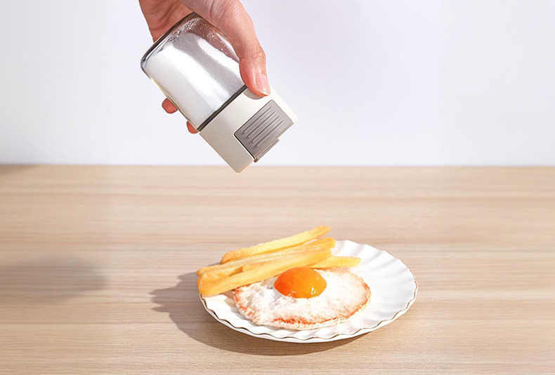 WISHOME 100ML Straight Salt Dispenser Set 