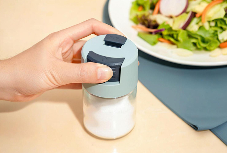 WISHOME 100ML Straight Salt Dispenser Set 