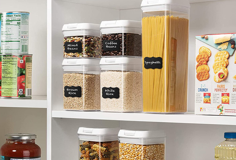 7-piece square sealed storage tank