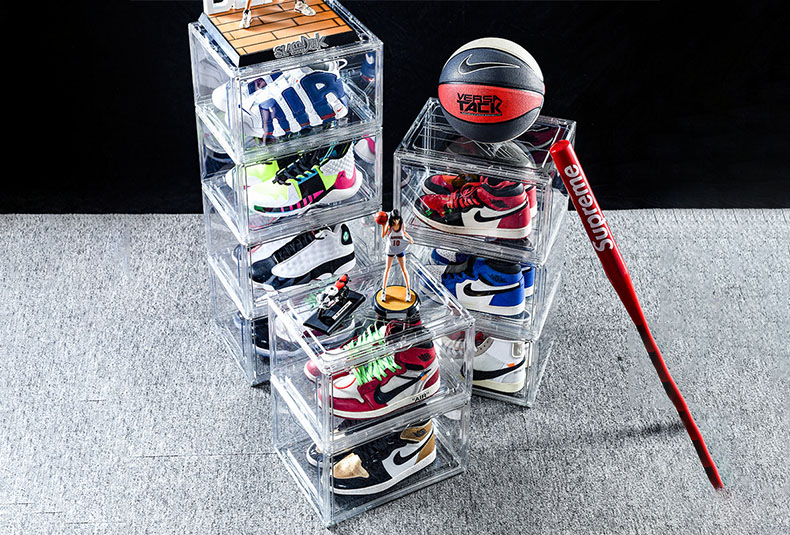 space-saving shoe box