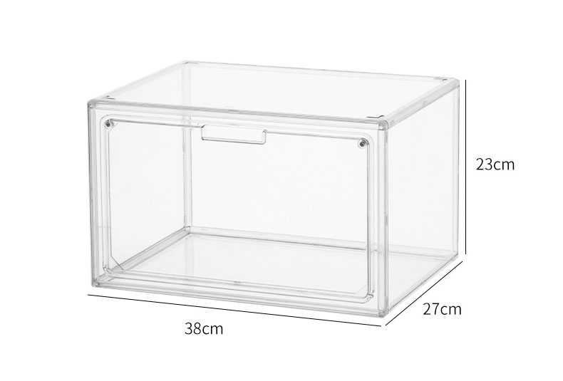 transparent shoe cabinet