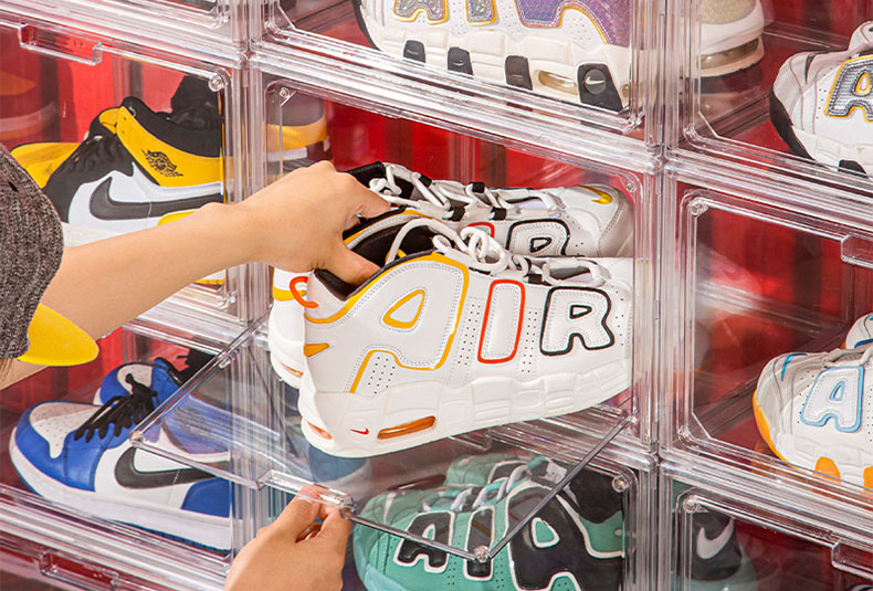 stackable shoe box
