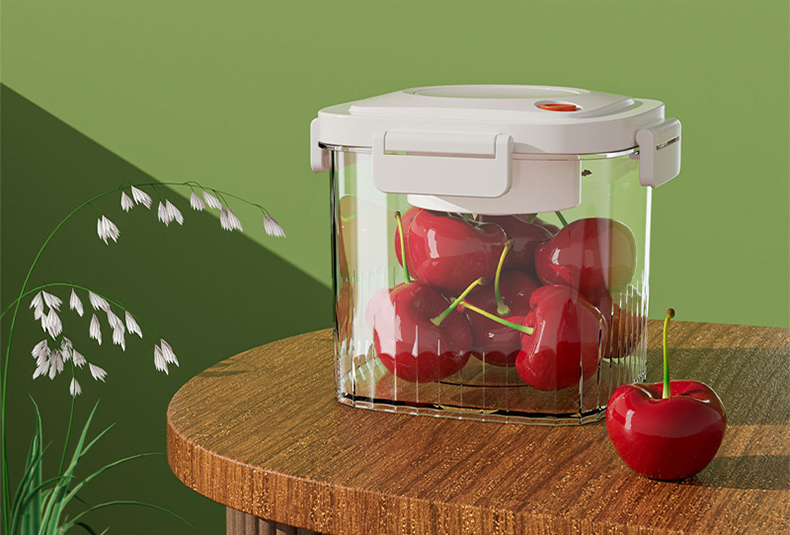 PET 3pcs Sealed Keeping Fresh Food Storage Container