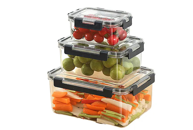 plastic crisper with cover