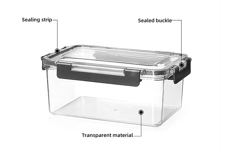 plastic crisper with cover wholesale