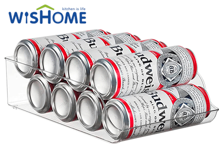 Large refrigerator soda can storage box
