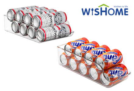 Refrigerator soda can storage box set