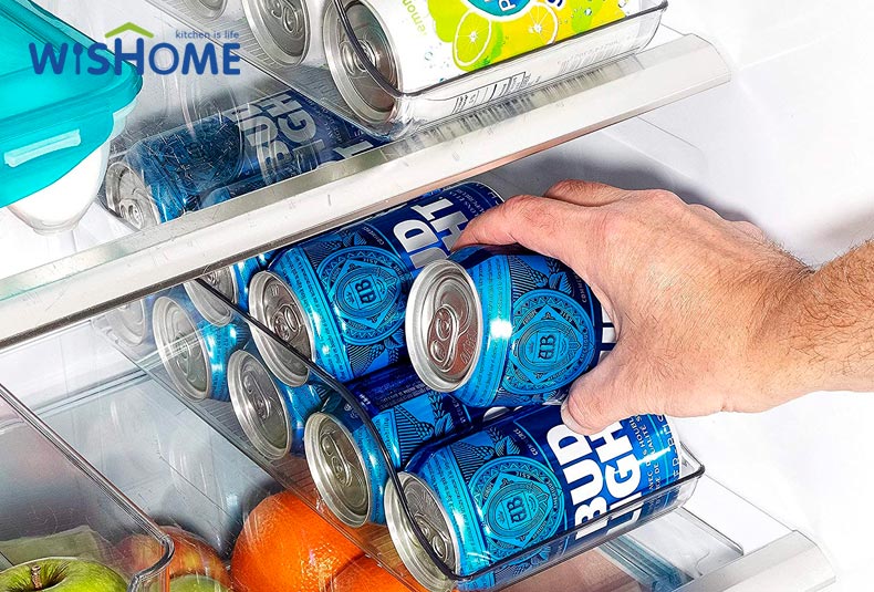 Small Fridge Soda Can Storage