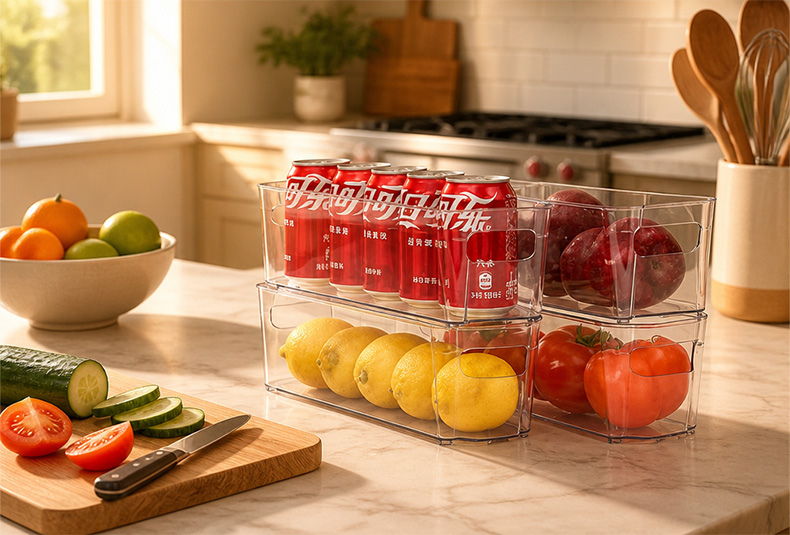 Clear Fridge Freezer Storage