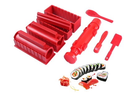 12pcs Red Family SuShi Set